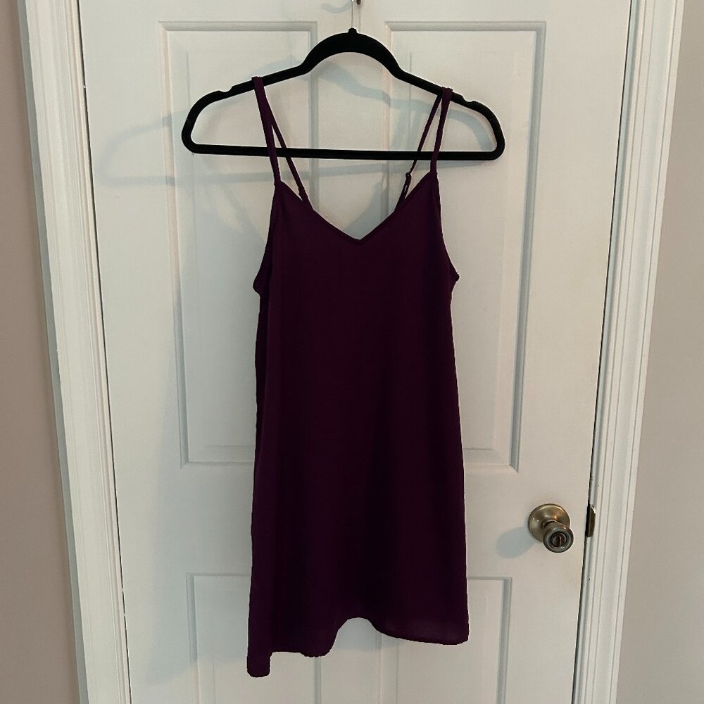 American Eagle Purple Slip Dress